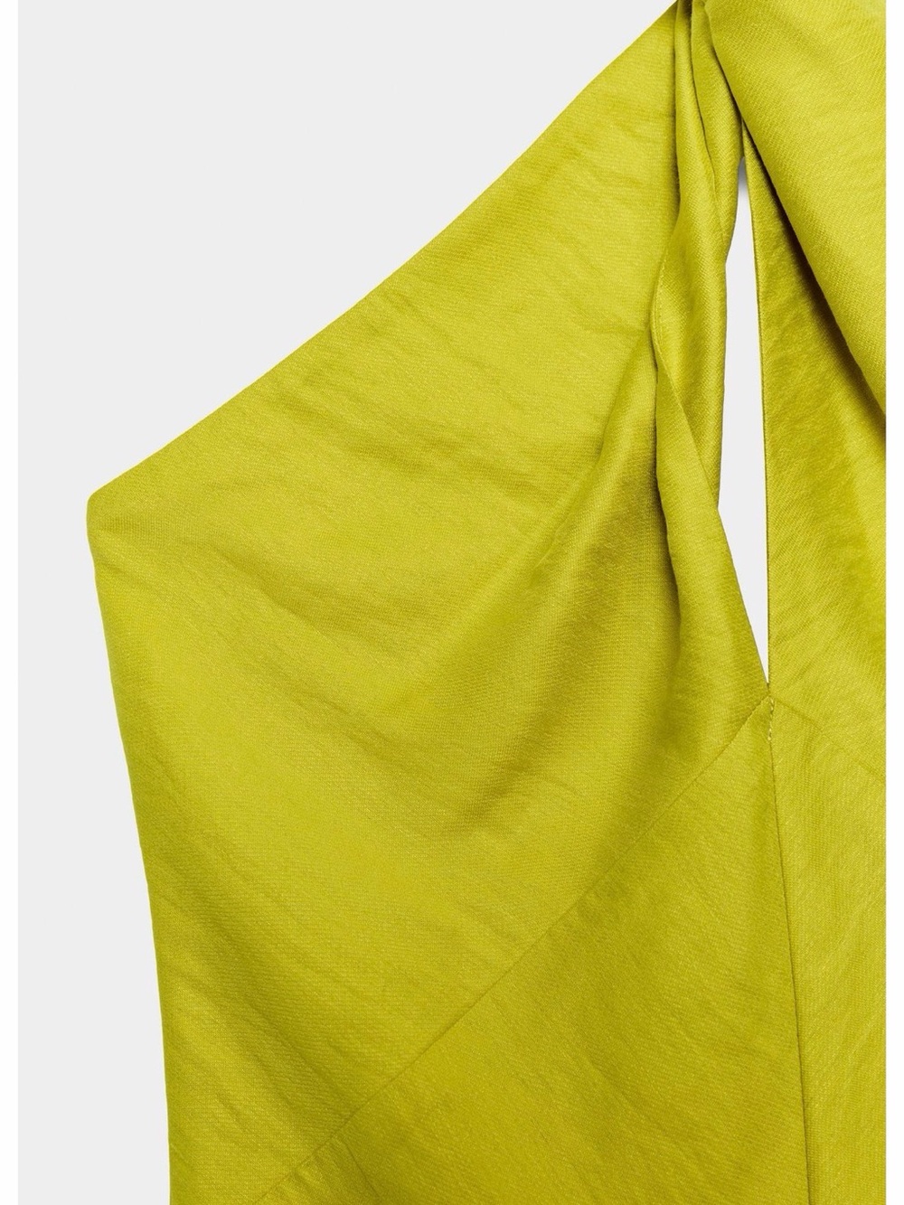 Zara Linen Wrap Halter Maxi Dress - Picture 8 of 8